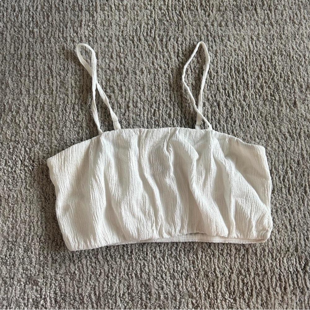 Wild Fable Cream Strappy Top